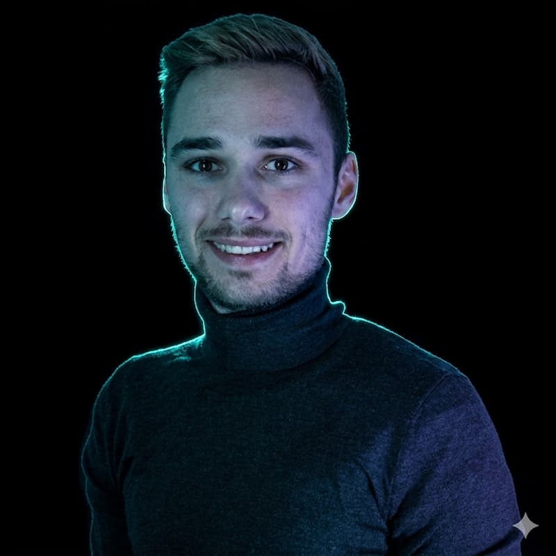 Portrait of Simon Piazolo, founder and CEO of OpenTheta